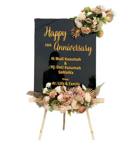 Papan Bunga Akrilik Wonosunyo
